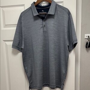 Tommy Bahama Gray Polo Shirt for Men